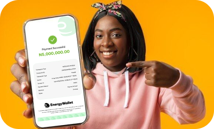 Nigerian customer managing money on Energywallet